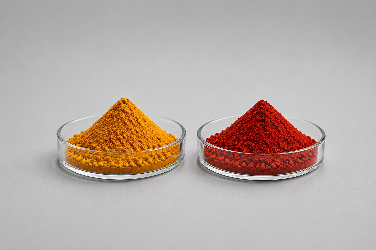Transparent Iron Oxide Pigments